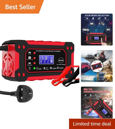 Fully automatic 12v amp - fully, 6-amp
