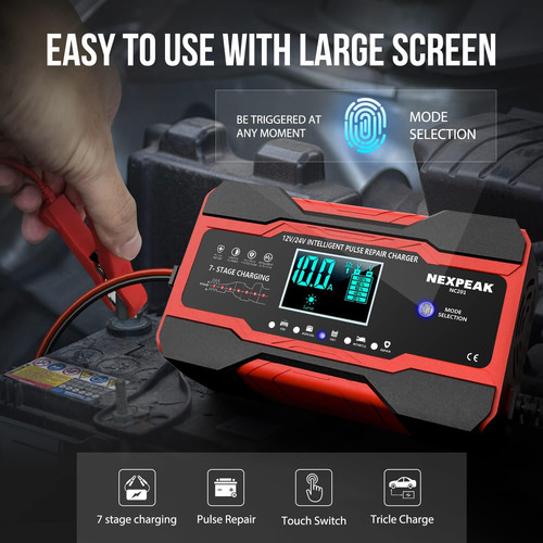 Amp car battery - 10-amp,