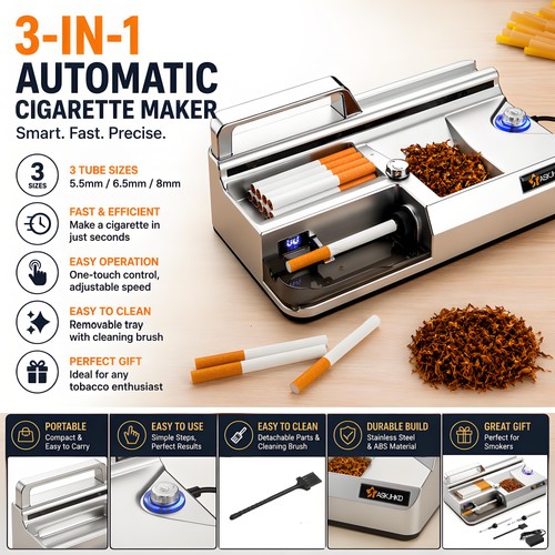Automatic cigarette maker - automatic,