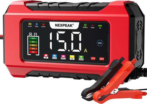 15a car battery charger 12v - 15a, charger,